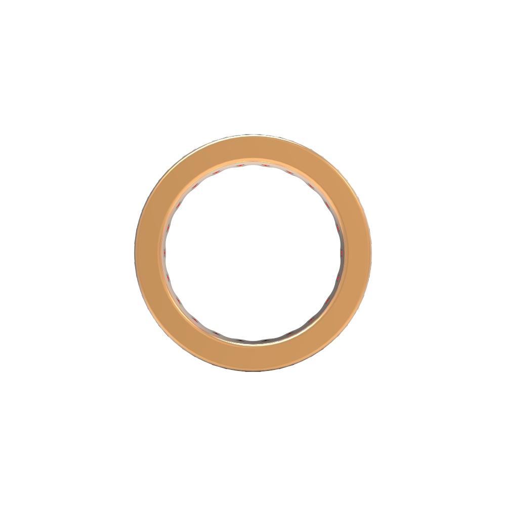 14K Rose gold